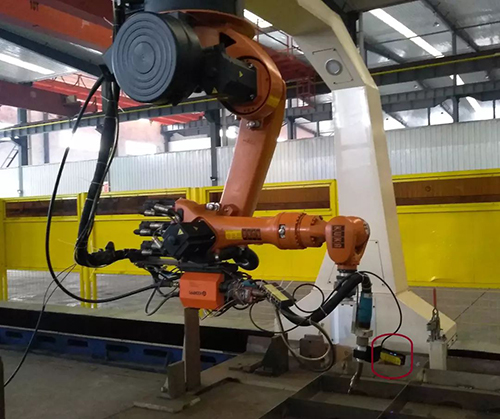 創(chuàng)想智控激光位移傳感器應(yīng)用于焊縫尋位、掃描