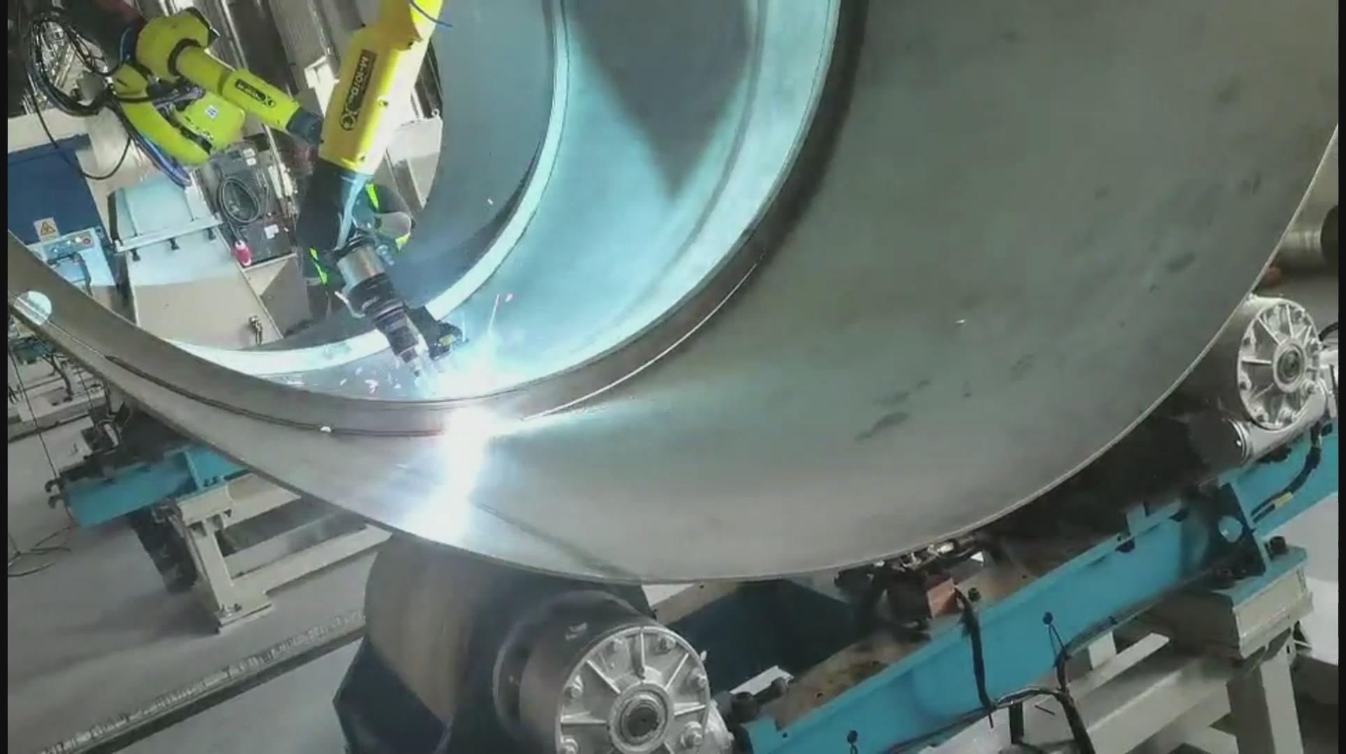 創(chuàng)想智控激光焊縫跟蹤系統(tǒng)在LNG液化天然氣儲罐焊接自動化升級改造的應(yīng)用